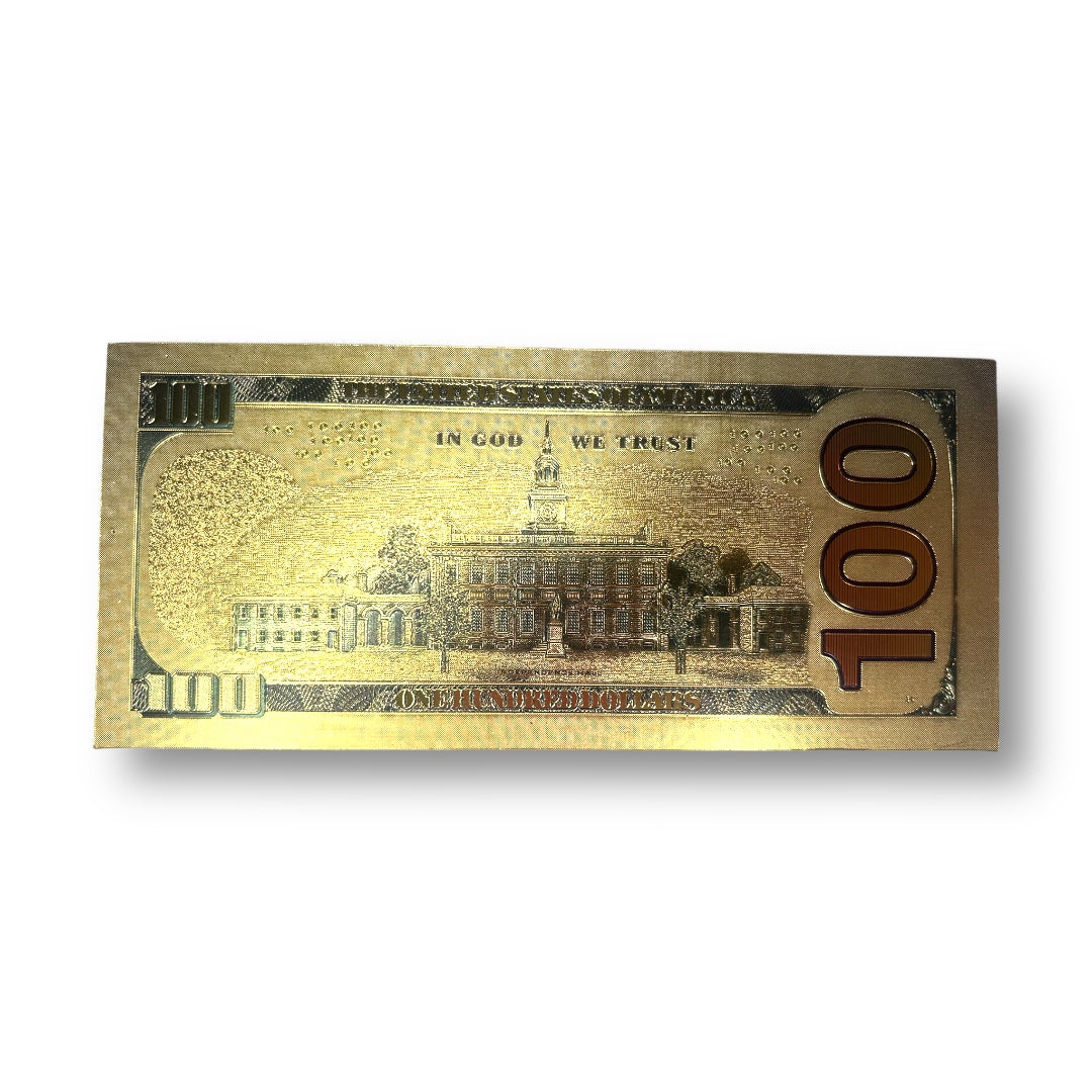 Golden 100 Bill/ Lucky Money