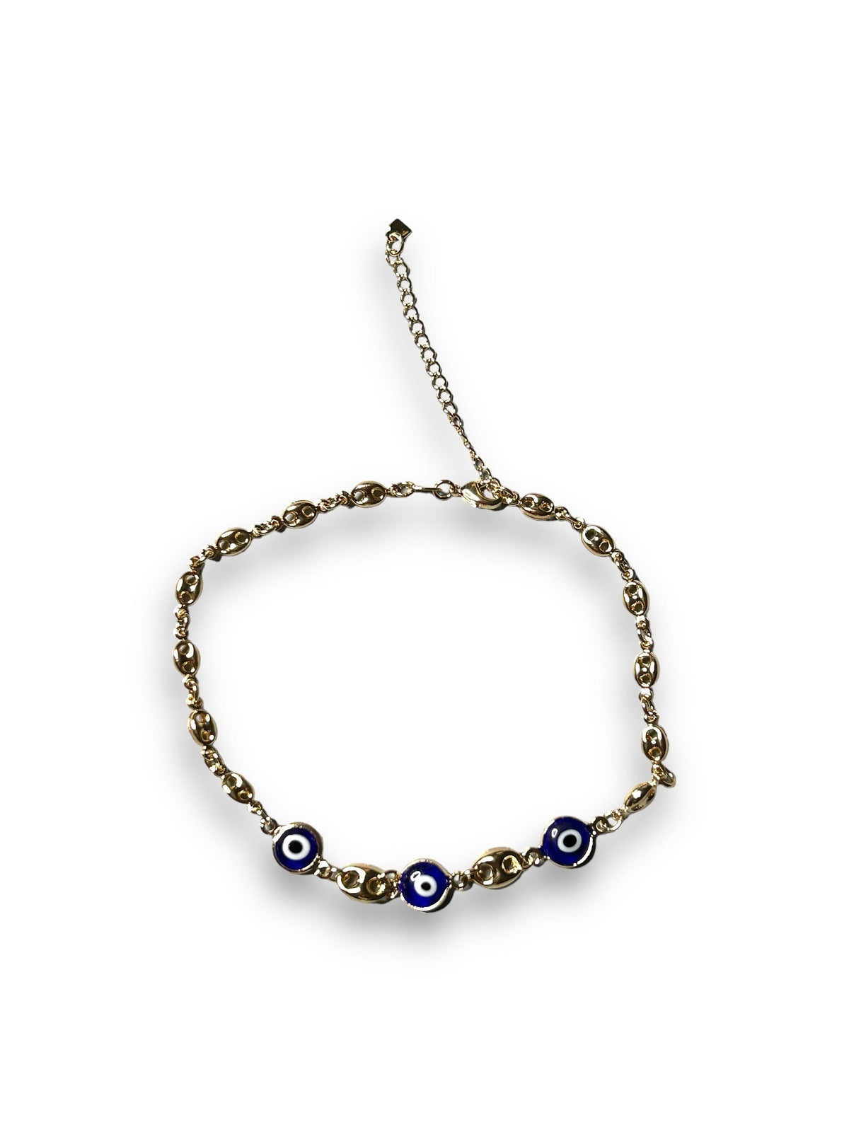 Three Evil Eye Anklet