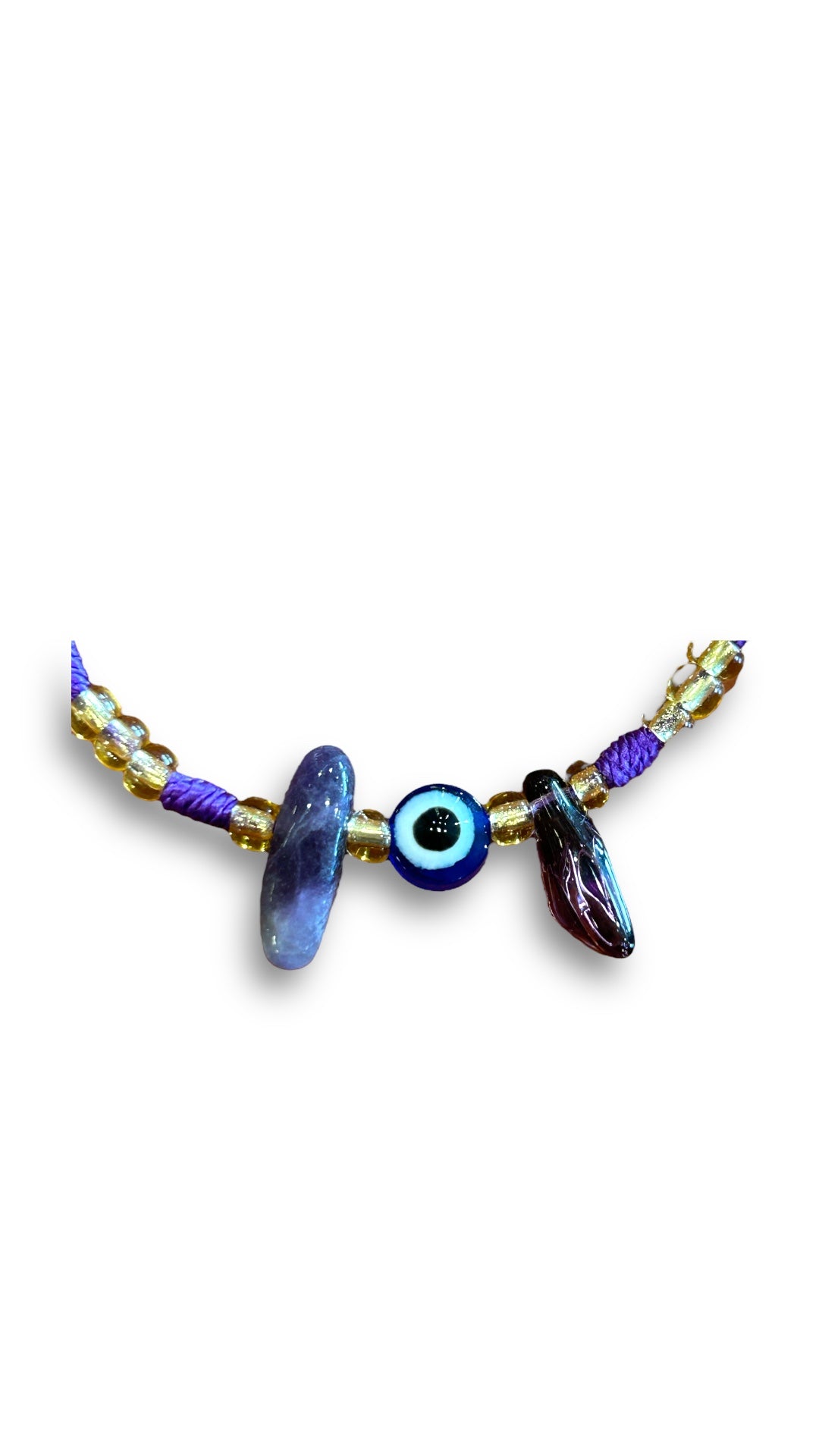 Purple Gold Night Amethyst