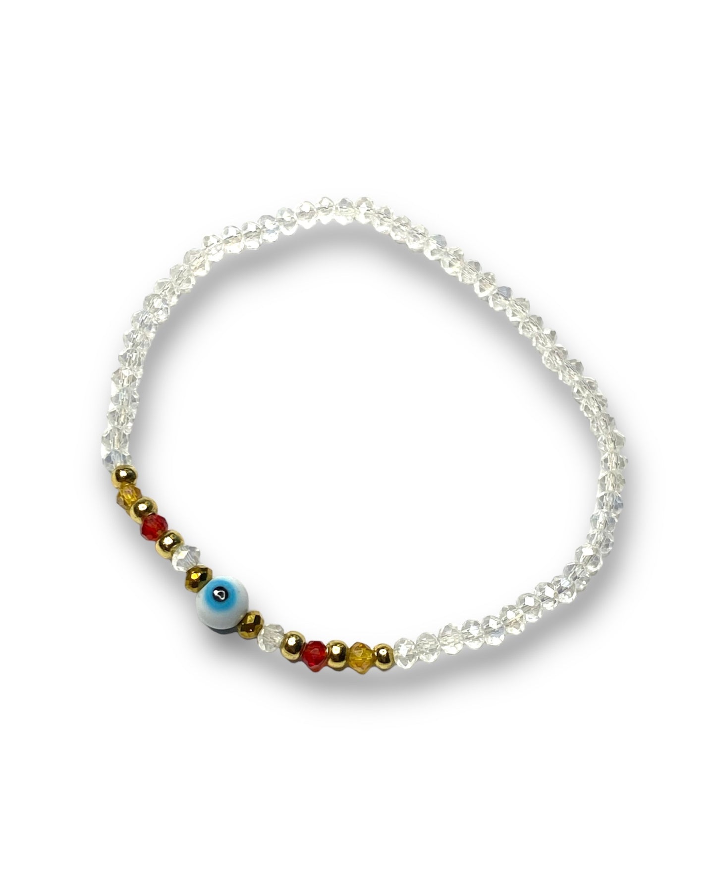 White Crystal Nazar Eye