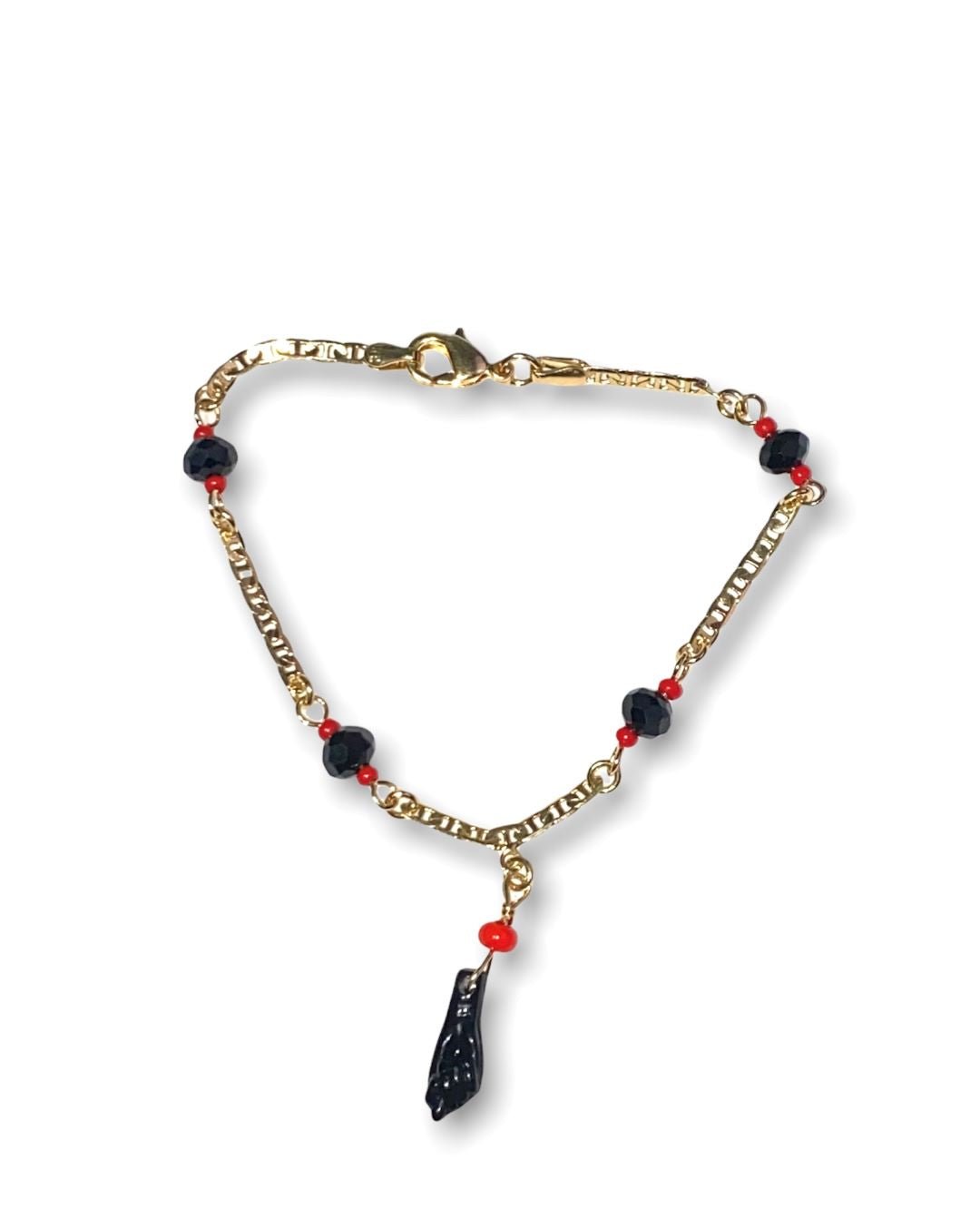 Gold Filled Azabache