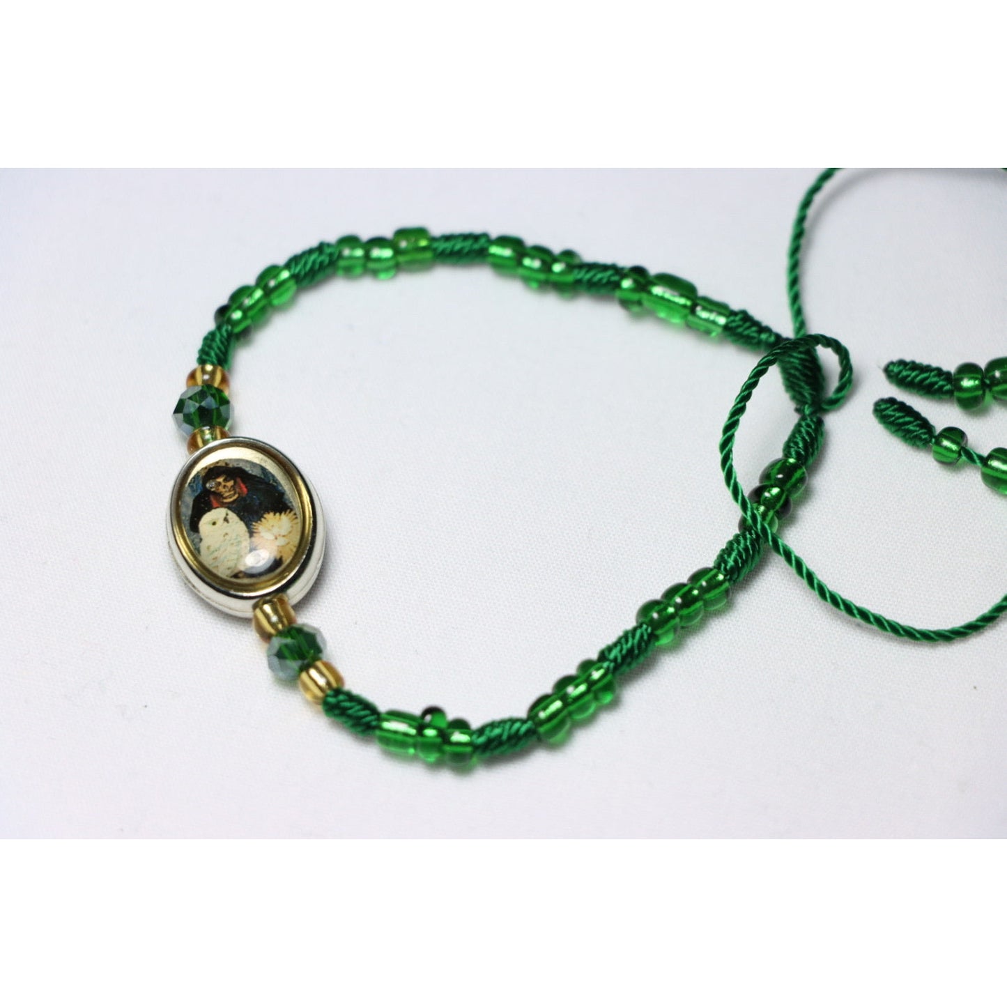 Santa Muerte Verde