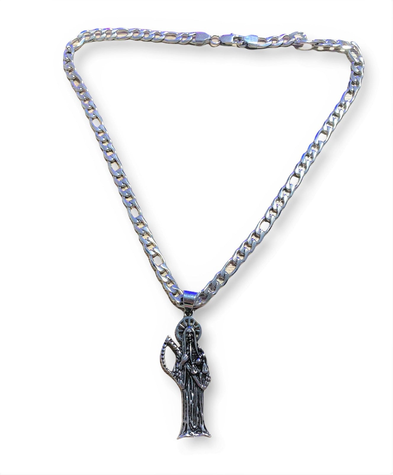 Silver Santa Muerte