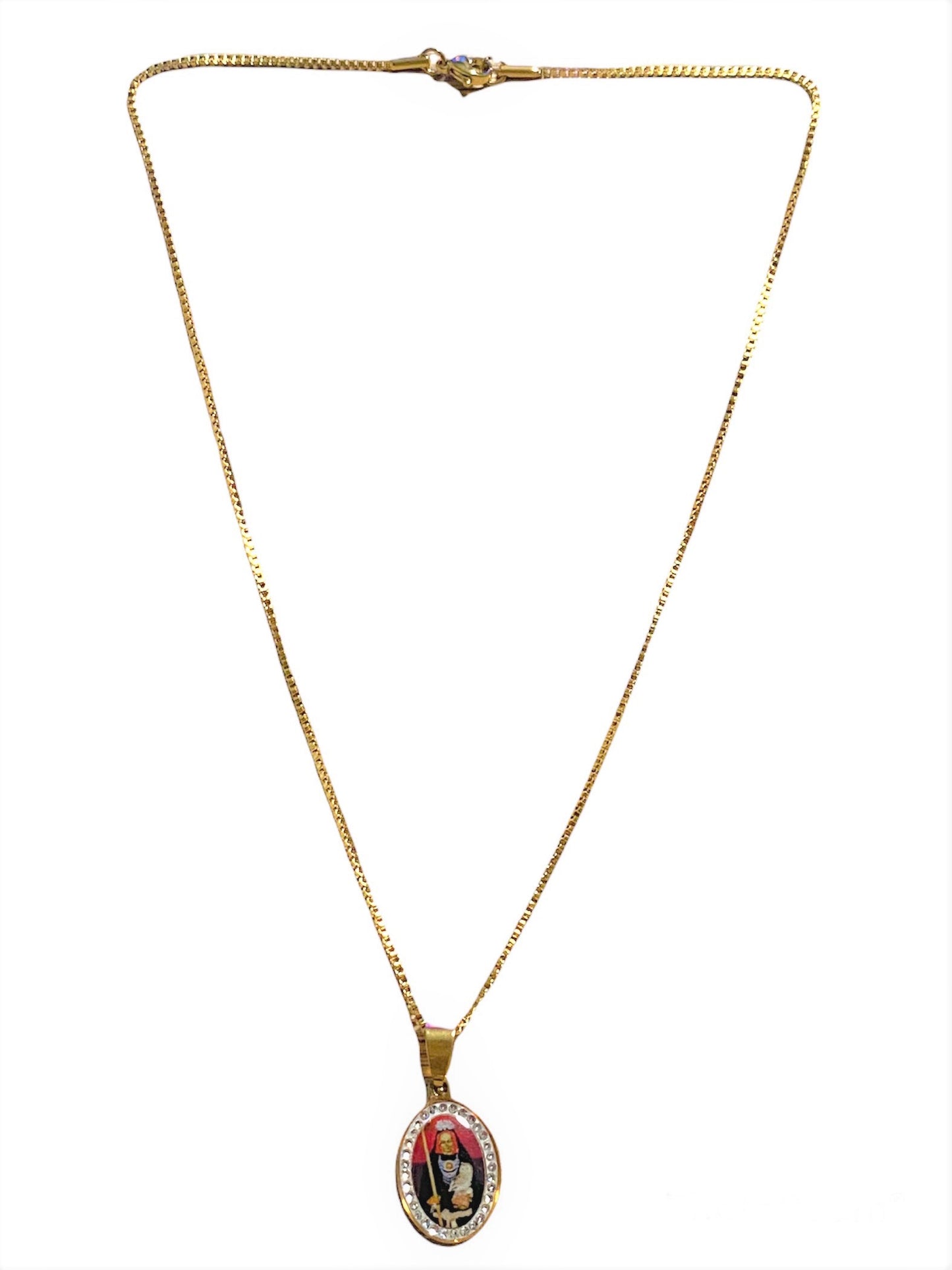 Santa Muerte Gold Filled