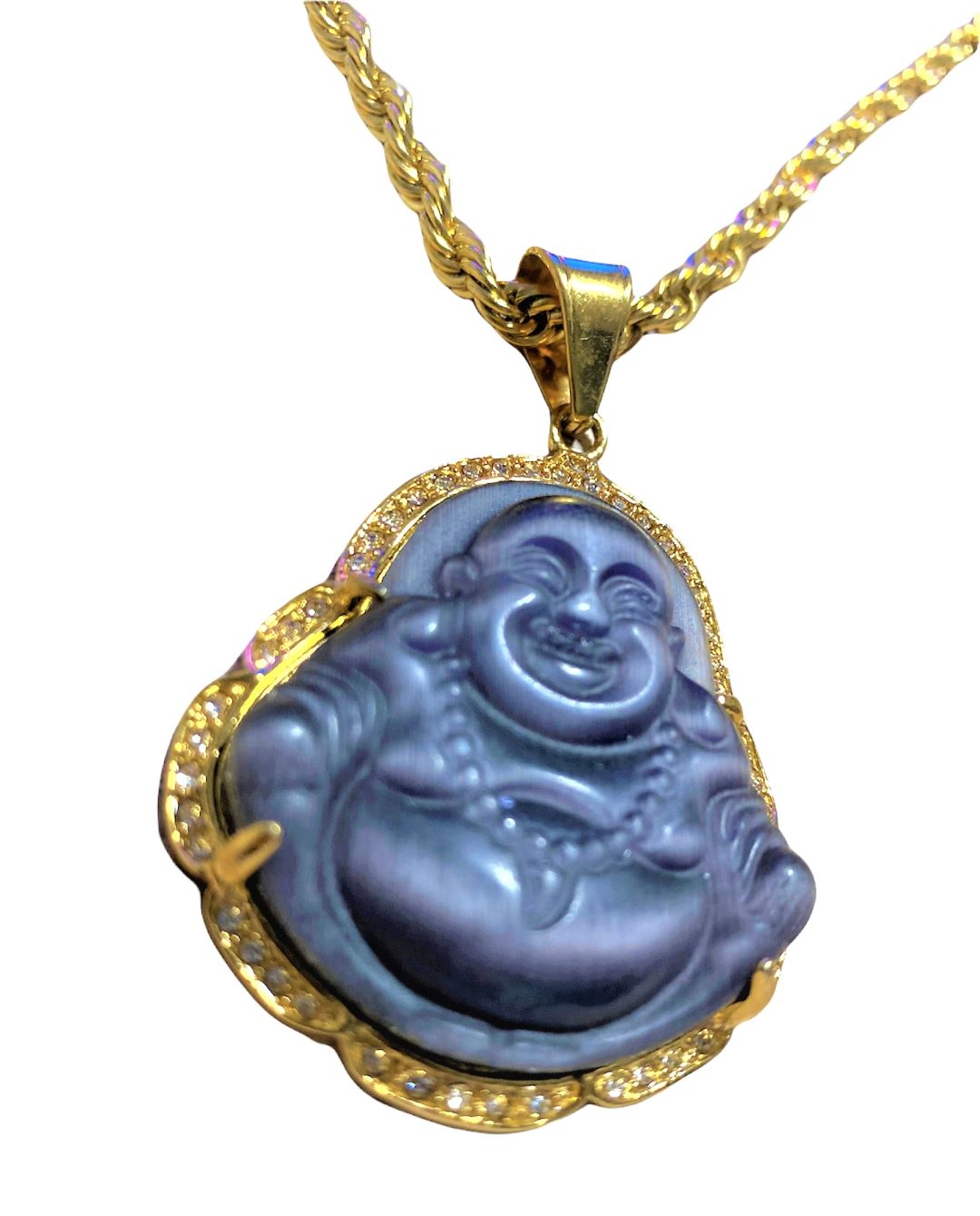 Black Buddha Gold Filled