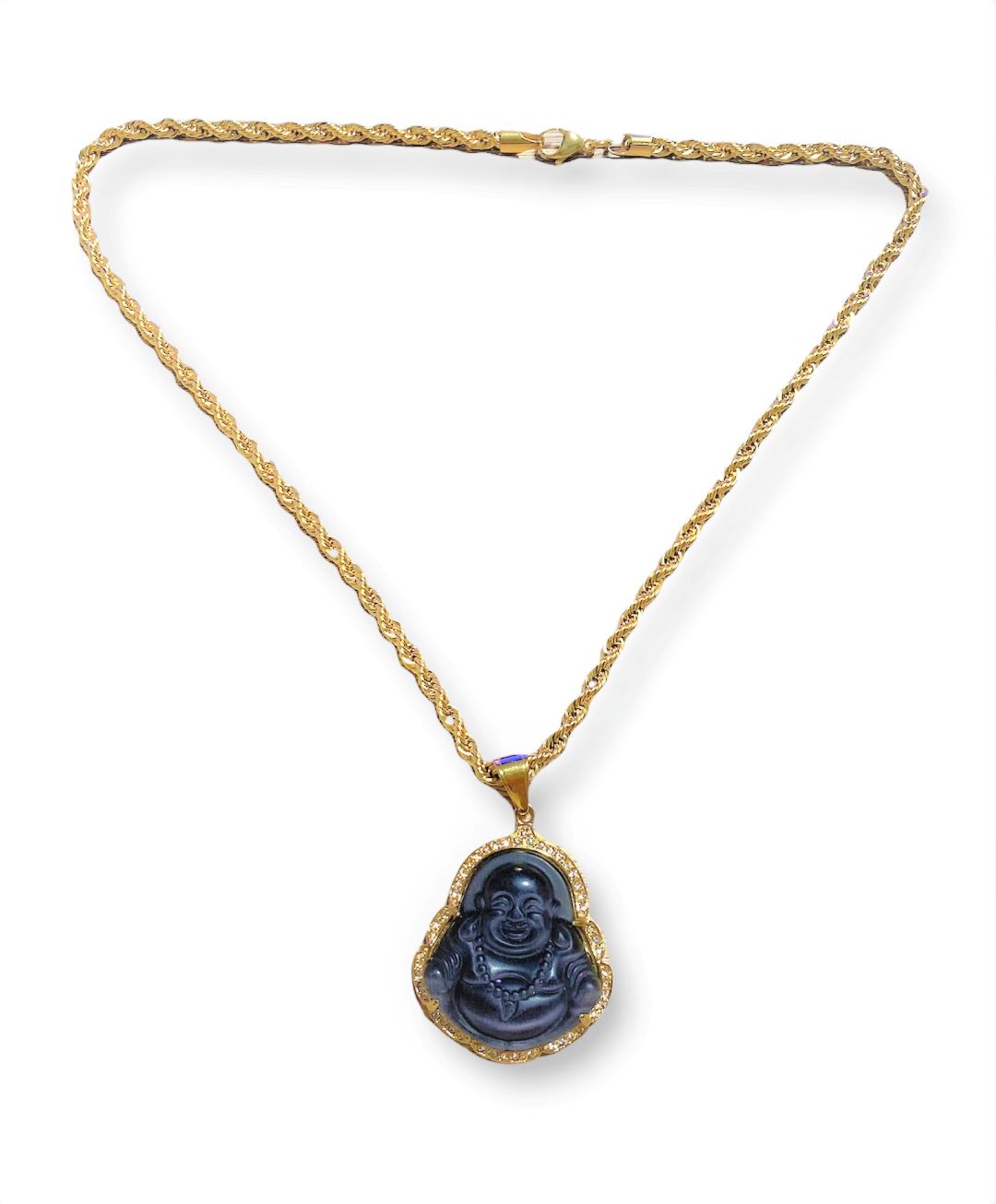 Black Buddha Gold Filled