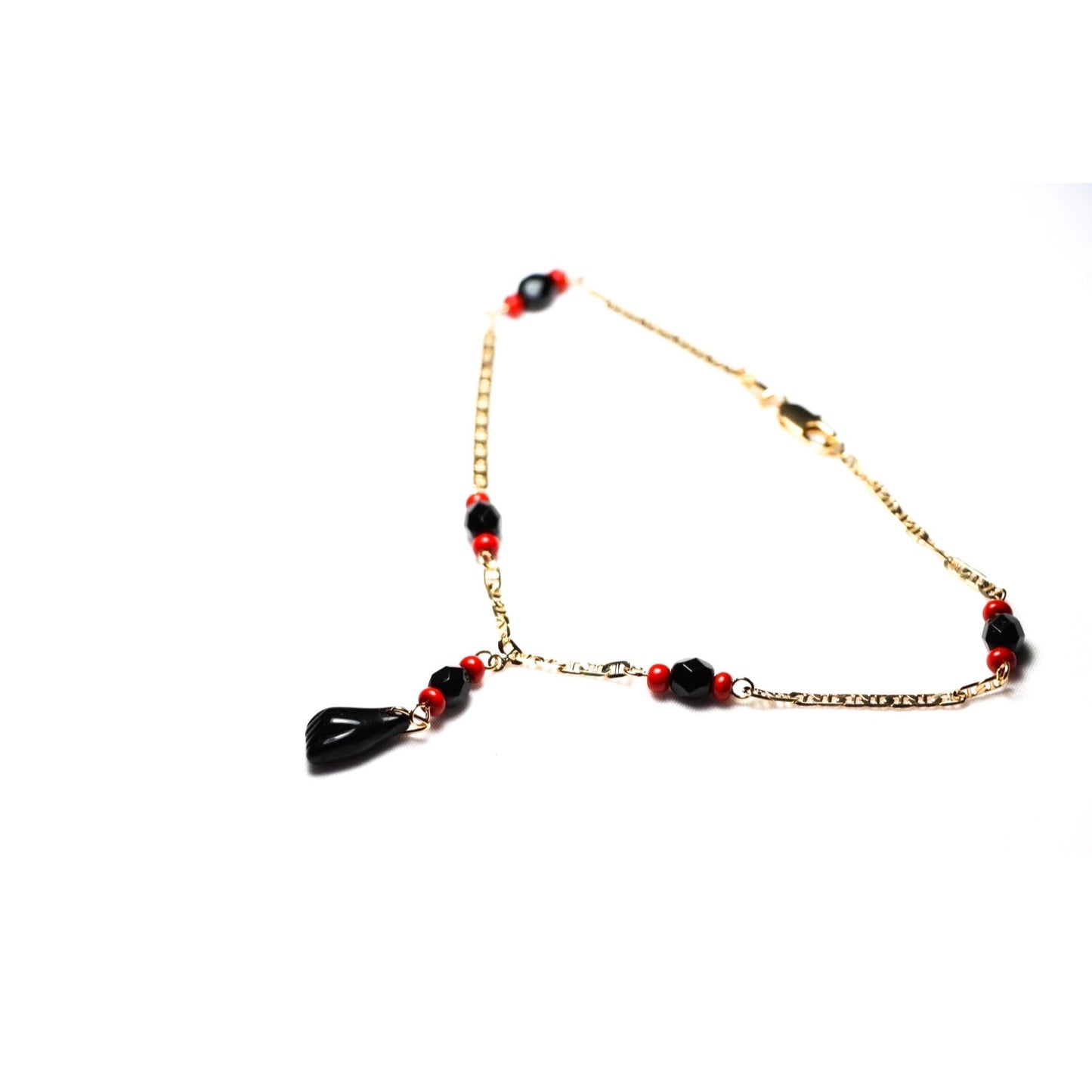 Gold Filled Azabache