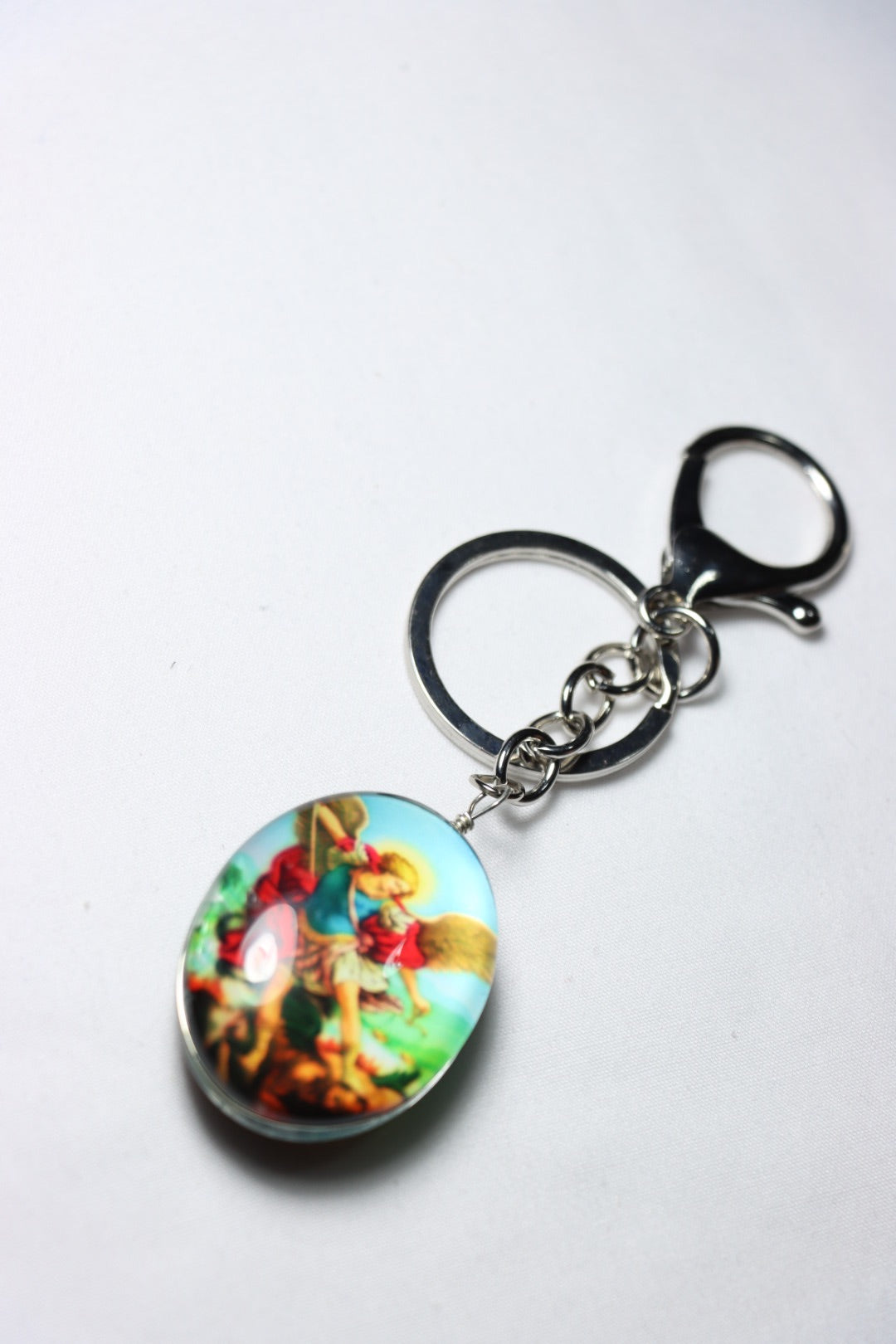 Saint Michael Key Chain