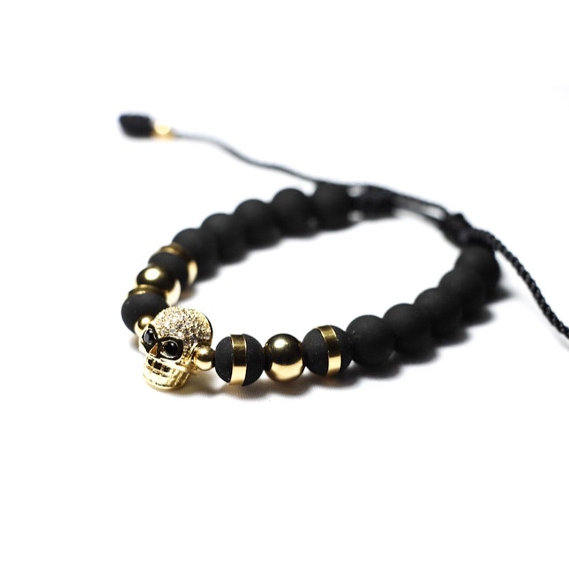 Black & Gold Skull