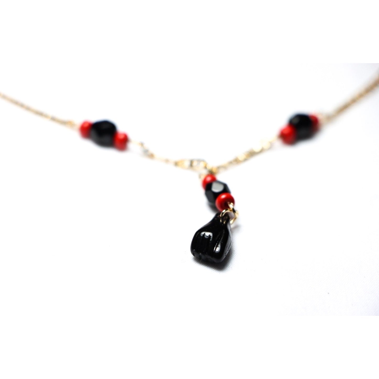 Gold Filled Azabache