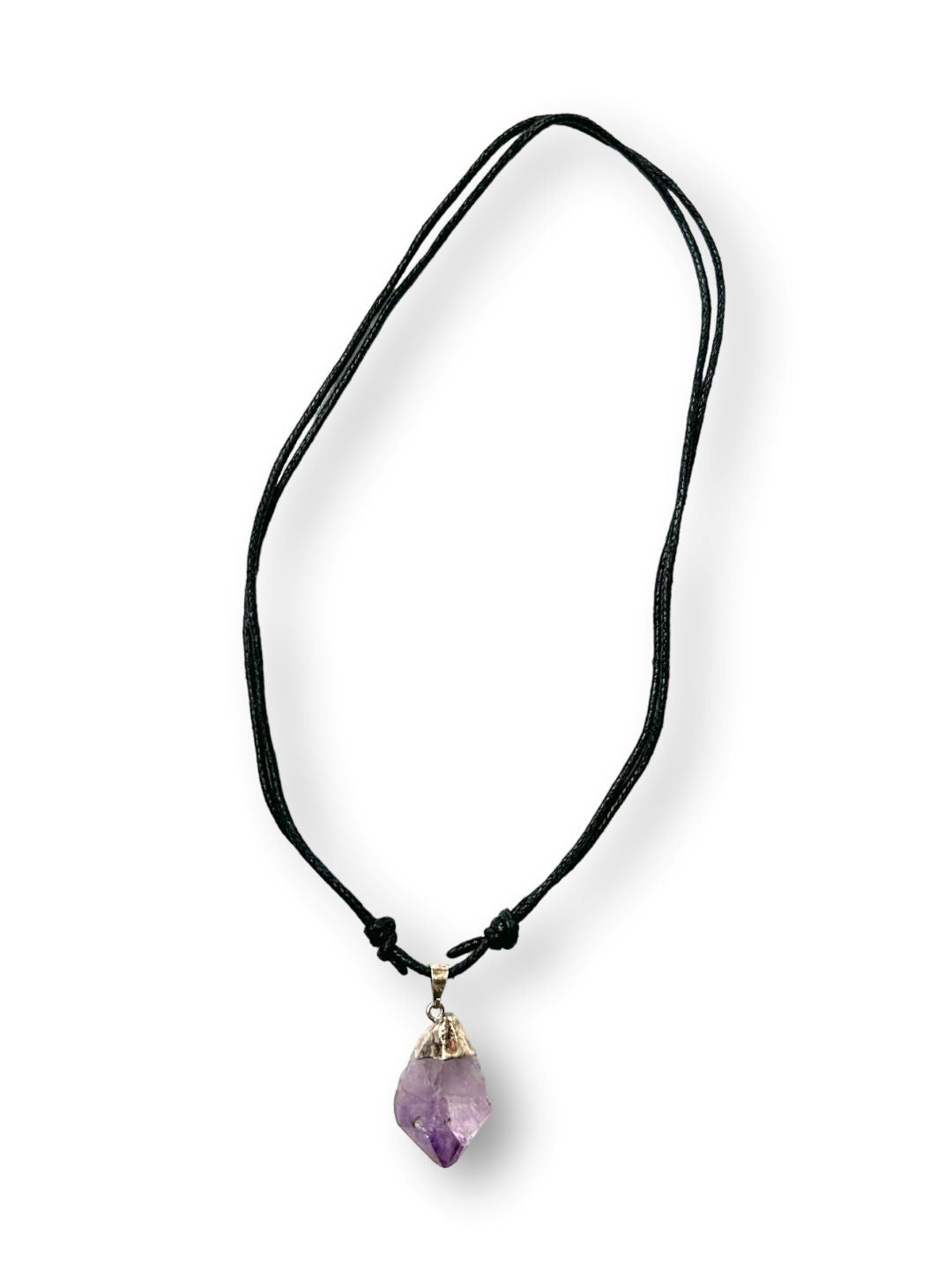 Amethyst Rock Necklace