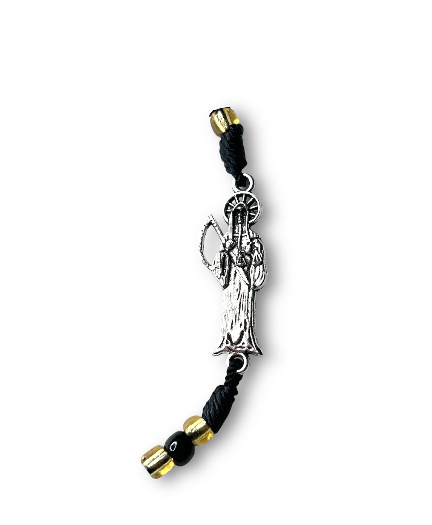 Silver Guardian Santa Bracelet