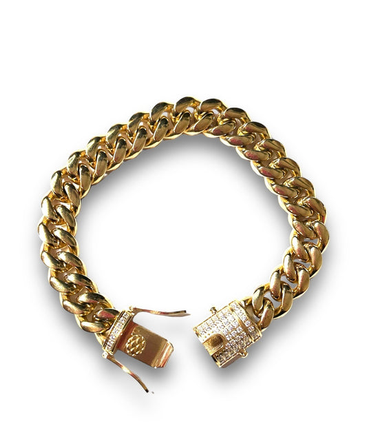 Gold Cuban Bracelet