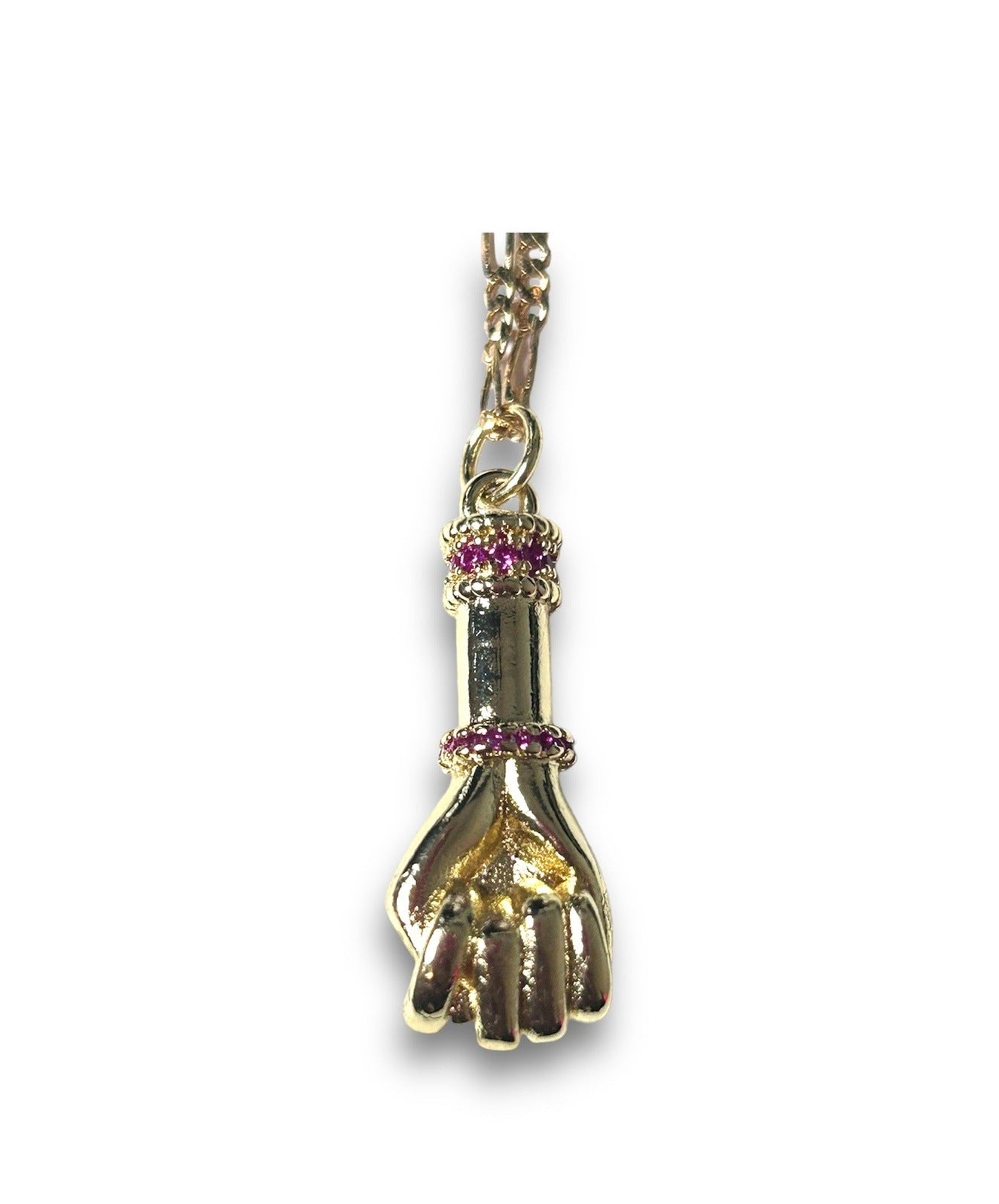 Gold Azabache Hand Power