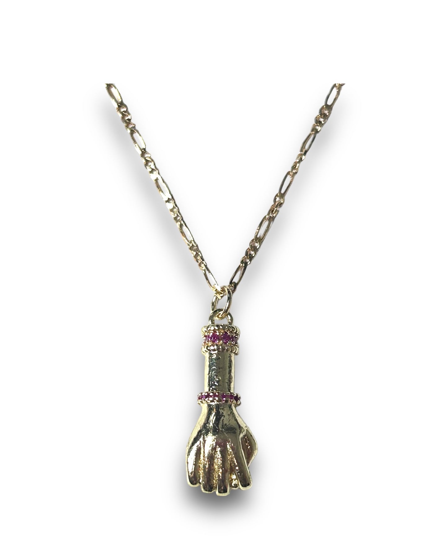 Gold Azabache Hand Power