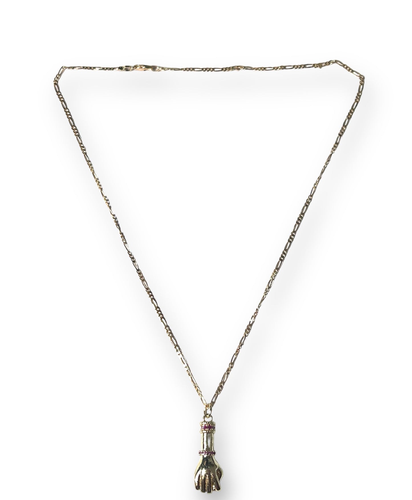 Gold Azabache Hand Power