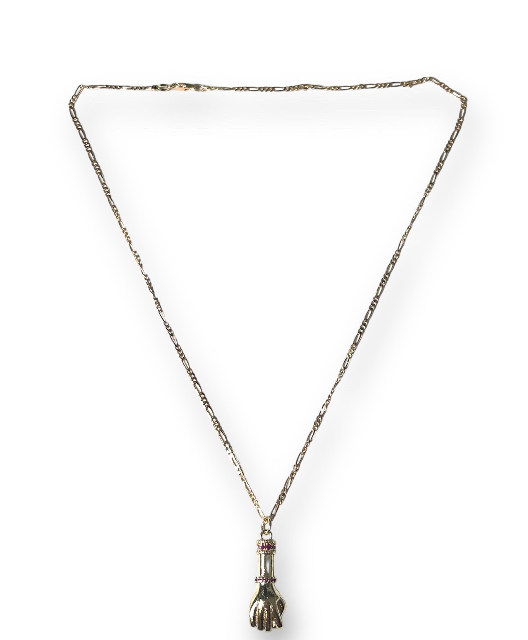Gold Azabache Hand Power