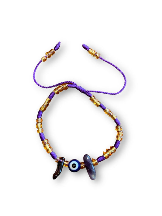 Purple Gold Night Amethyst