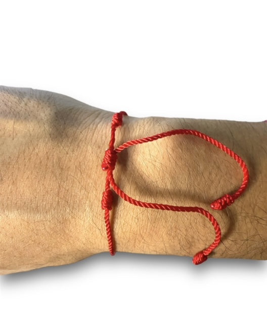 Red Simple Protection String