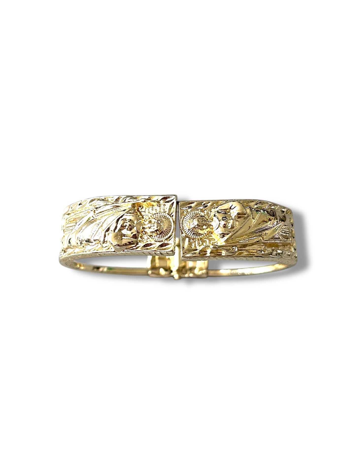 San Judas Strength Band – Gold Filled Energy