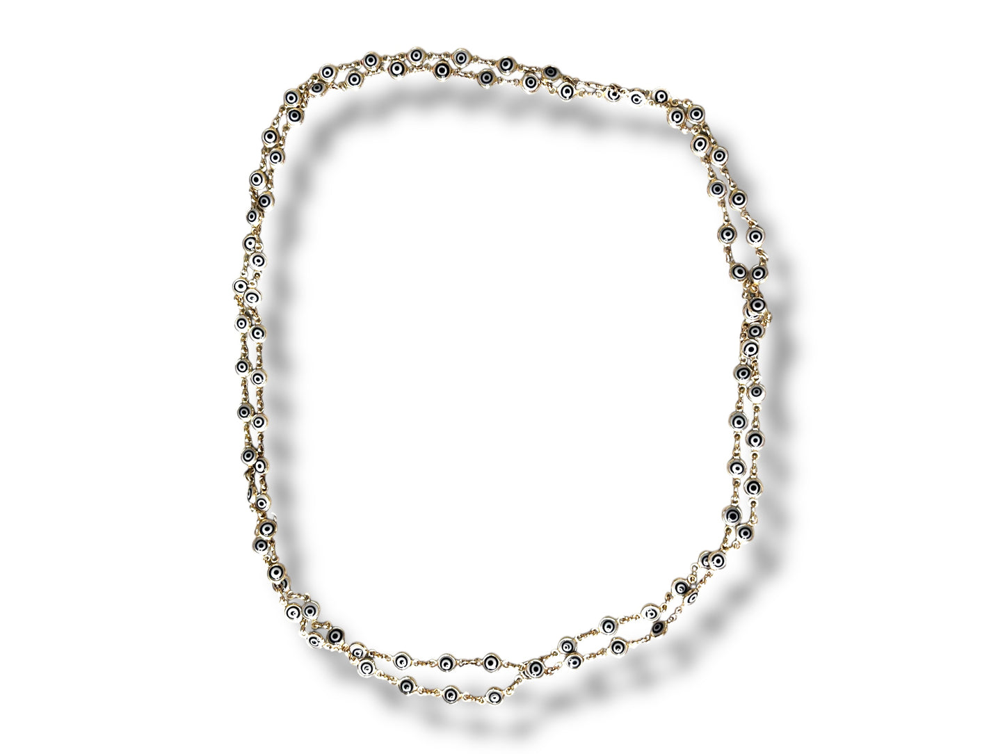 Spiritual Curve – Gold-Filled Waist Necklace