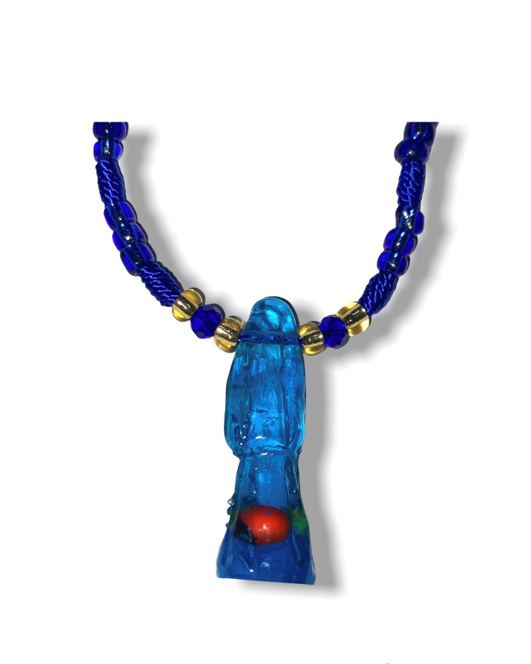 Blue Full Body Santa Muerte
