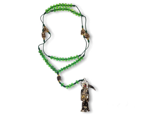 Green Santa Muerte