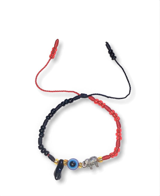 Black & Red Fortune Three