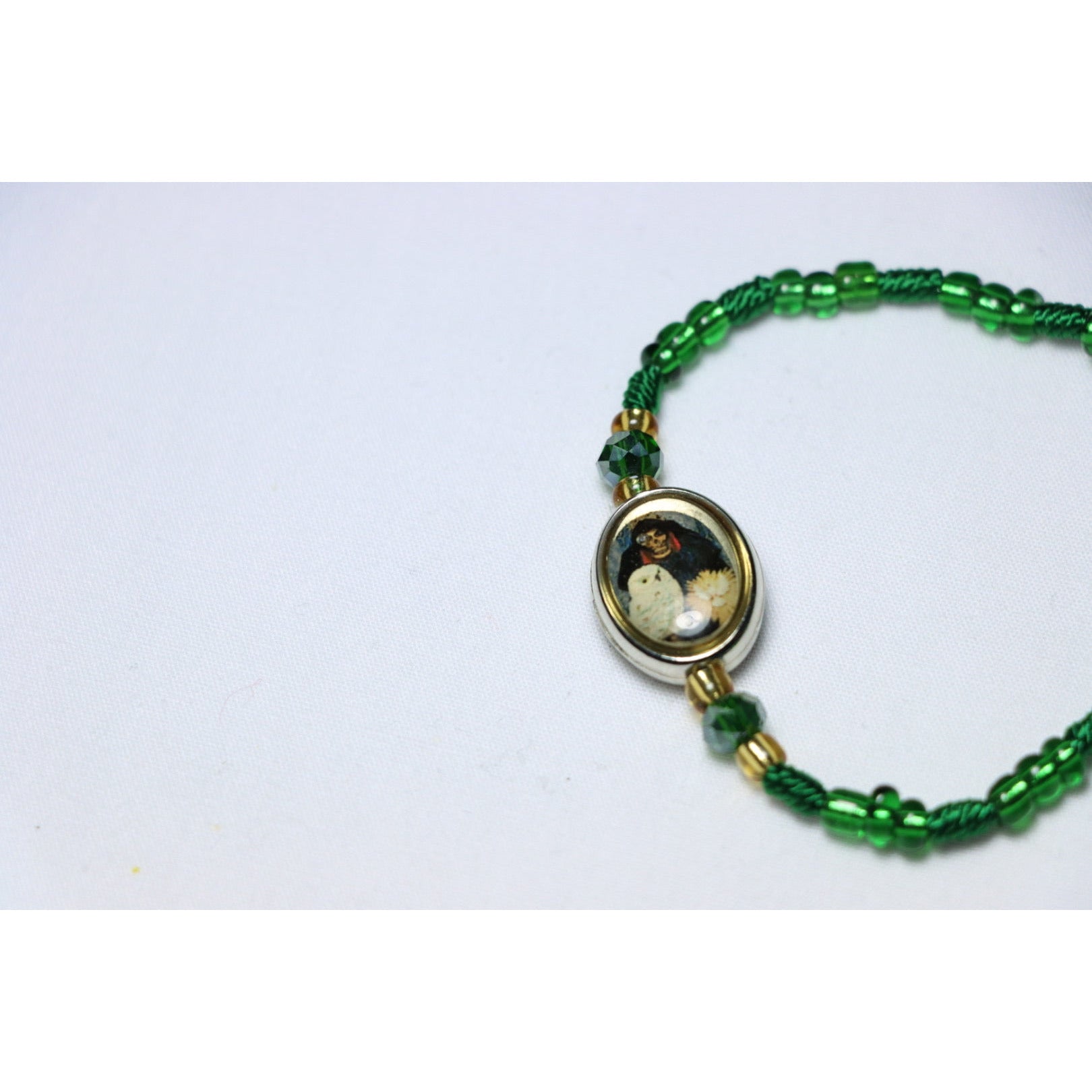 Santa Muerte Verde