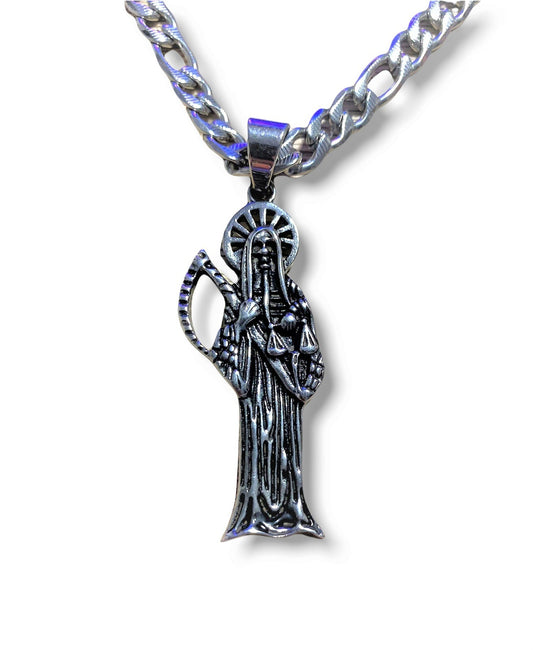Silver Santa Muerte