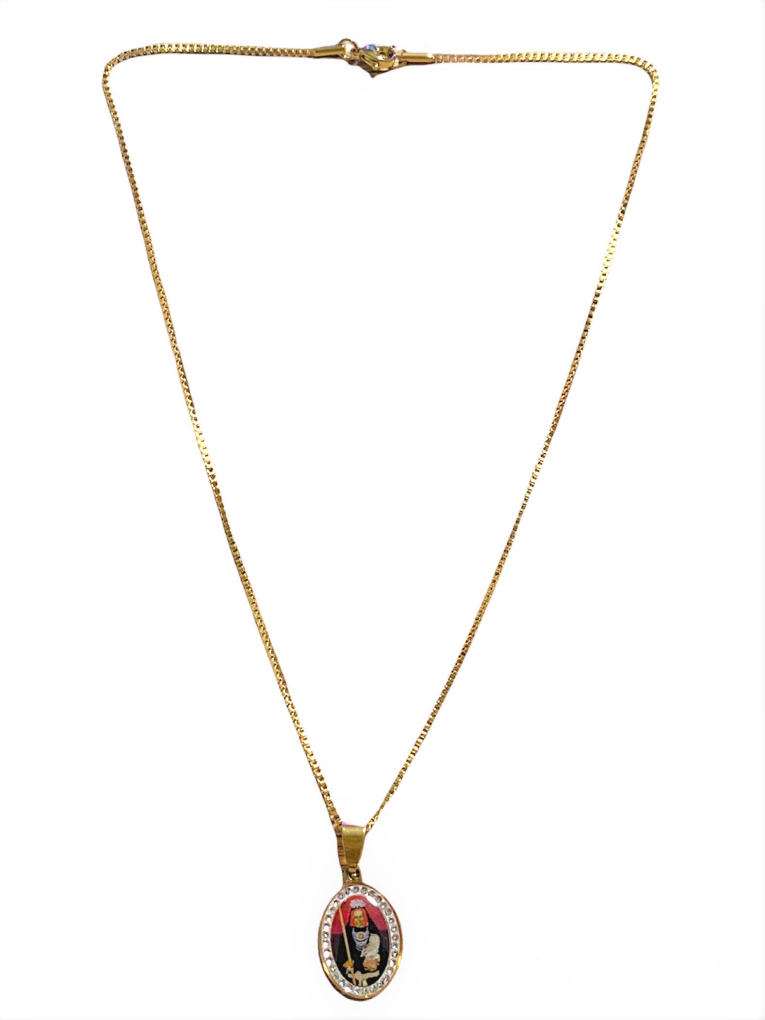 Santa Muerte Gold Filled