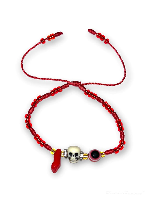 Red Azabache Amelet