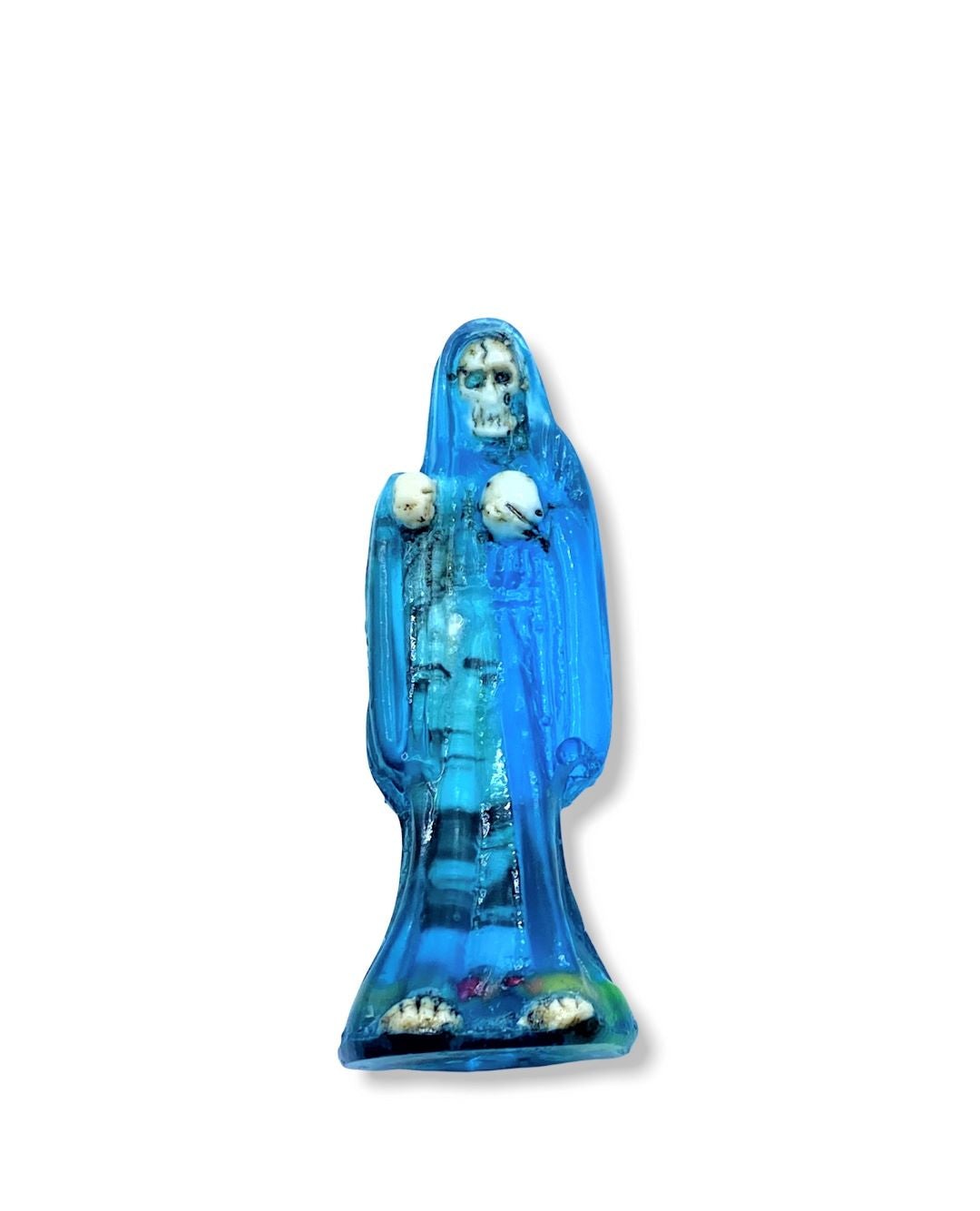 Small Full Body Santa Muerte 2 1/2 "