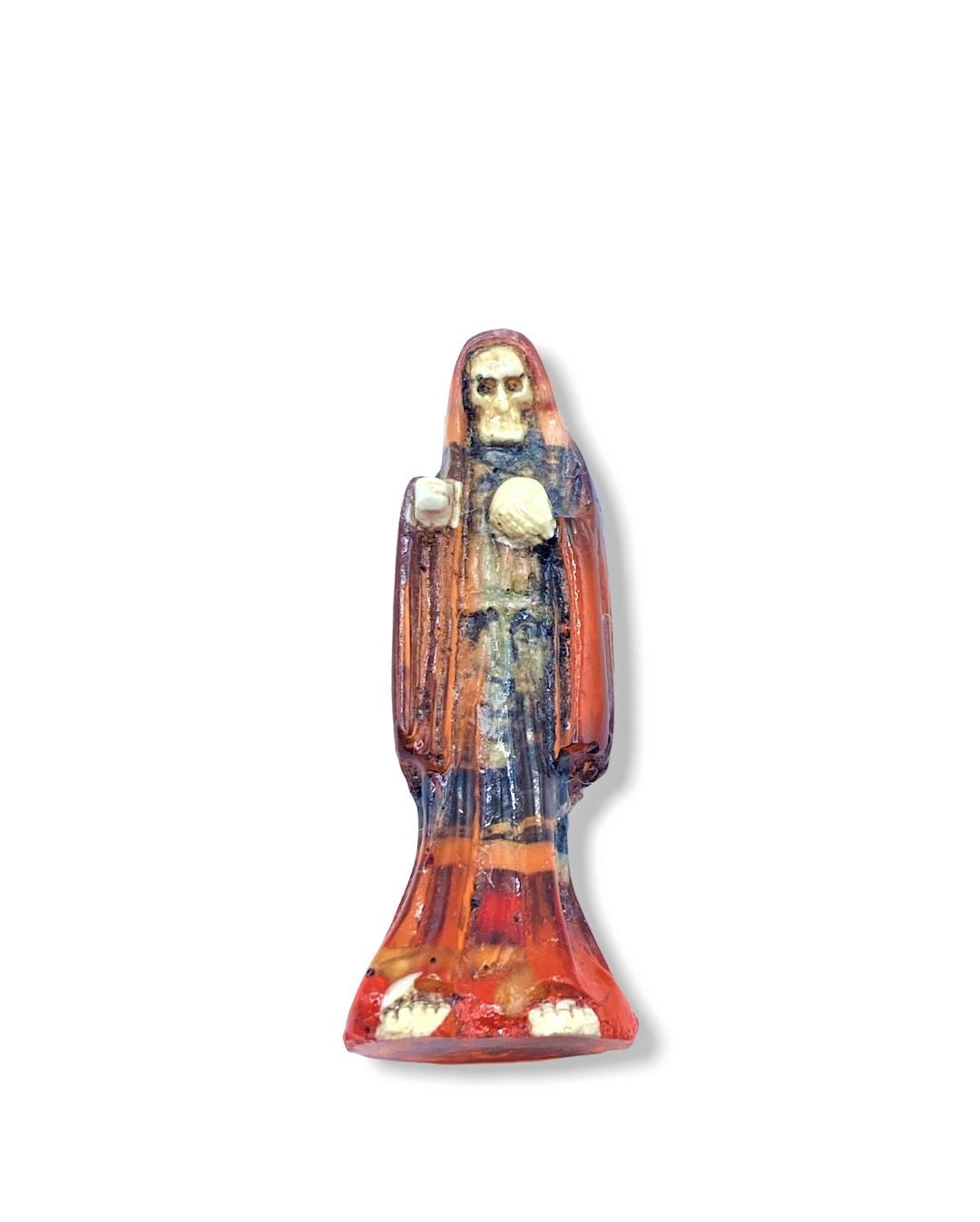 Small Full Body Santa Muerte 2 1/2 "