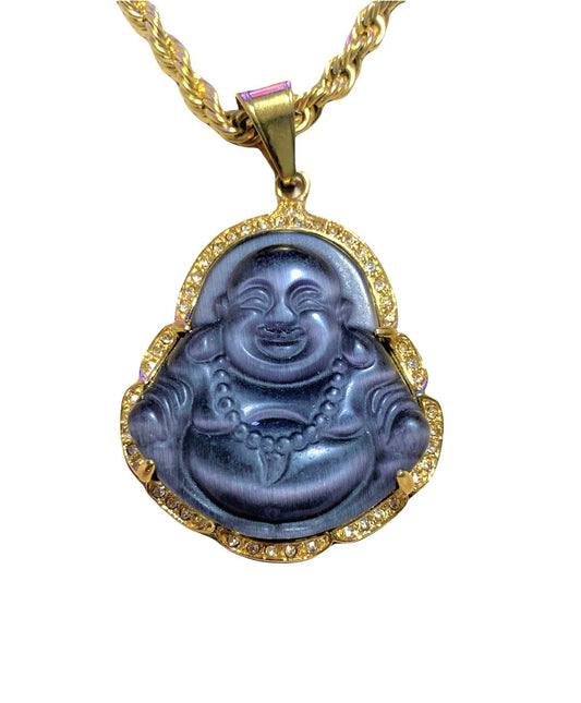 Black Buddha Gold Filled