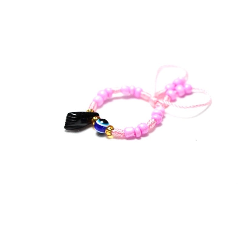 Pink Flamingo Evil Eye