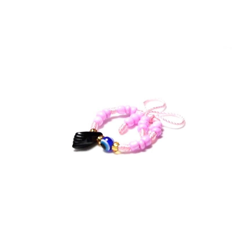 Pink Flamingo Evil Eye