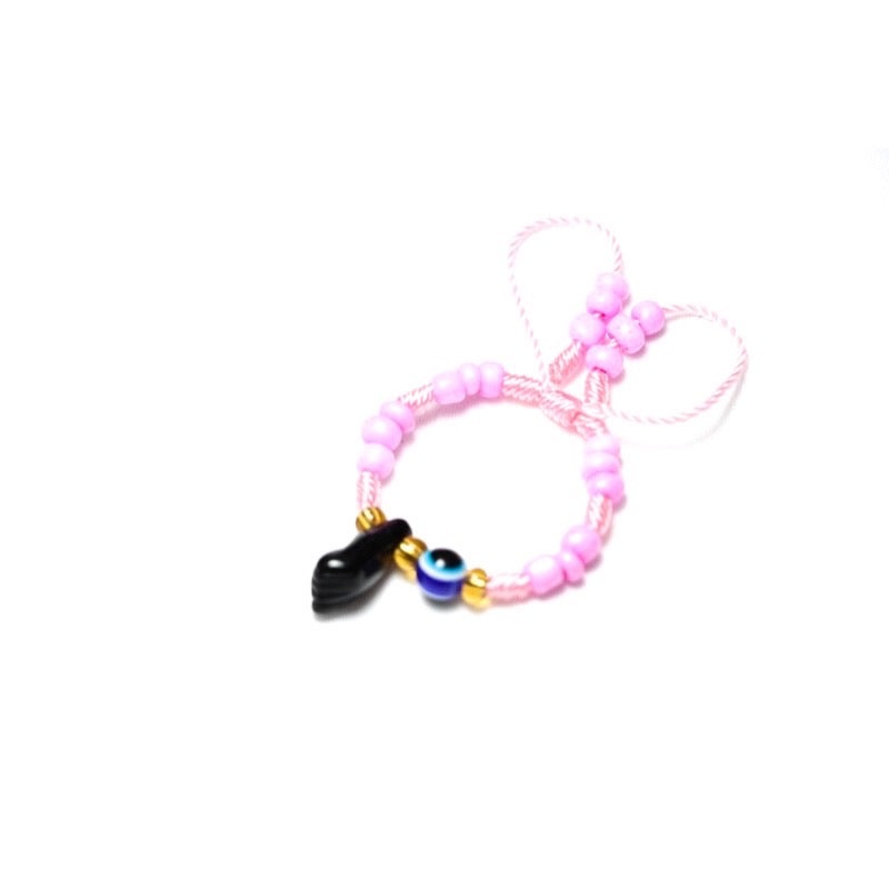 Pink Flamingo Evil Eye